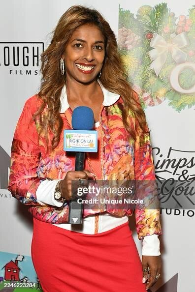 Ruby Lovell on the red carpet